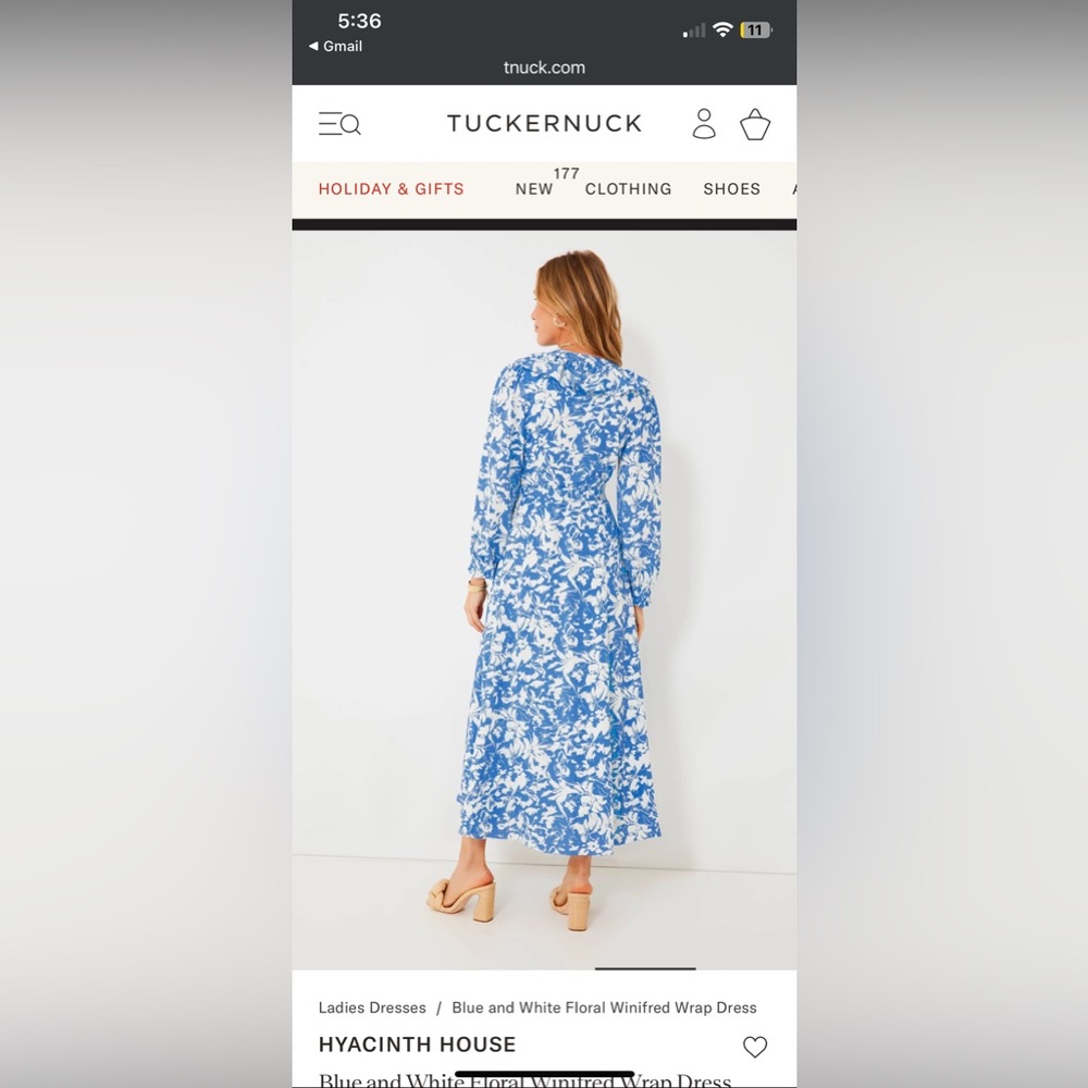 NWT Hyacinth House Winifred Wrap Dress